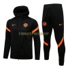 Chelsea Black Orange Version Hooded Trainingsjacke 2022-23 Für Herren